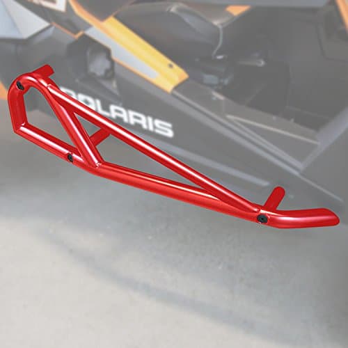 Allied Powersports Steel Side Nerf Bar for Polaris RZR 900 1000 XP Turbo 2015-19 Red