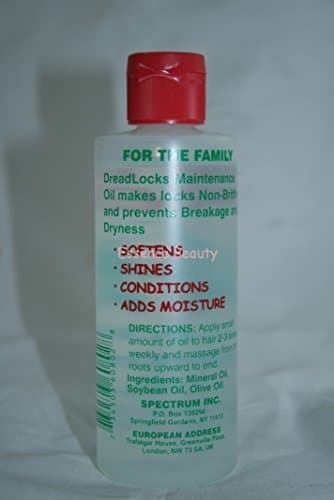 Lets Dred Locks Maintenance Oil 4oz by Lets Dred (English Manual)