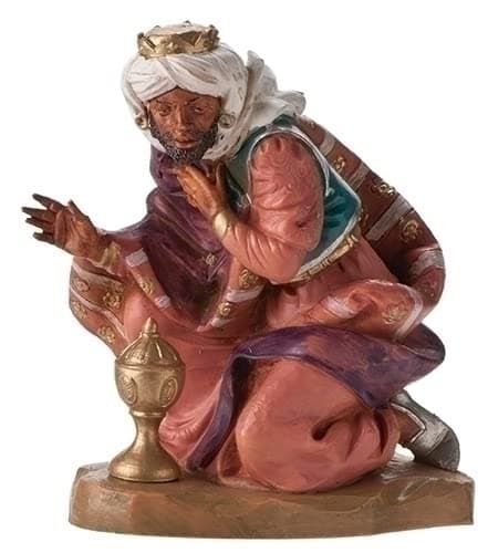 by Roman, King Balthazar, 7.5" Collection, Nativity Figure, Made in Italy