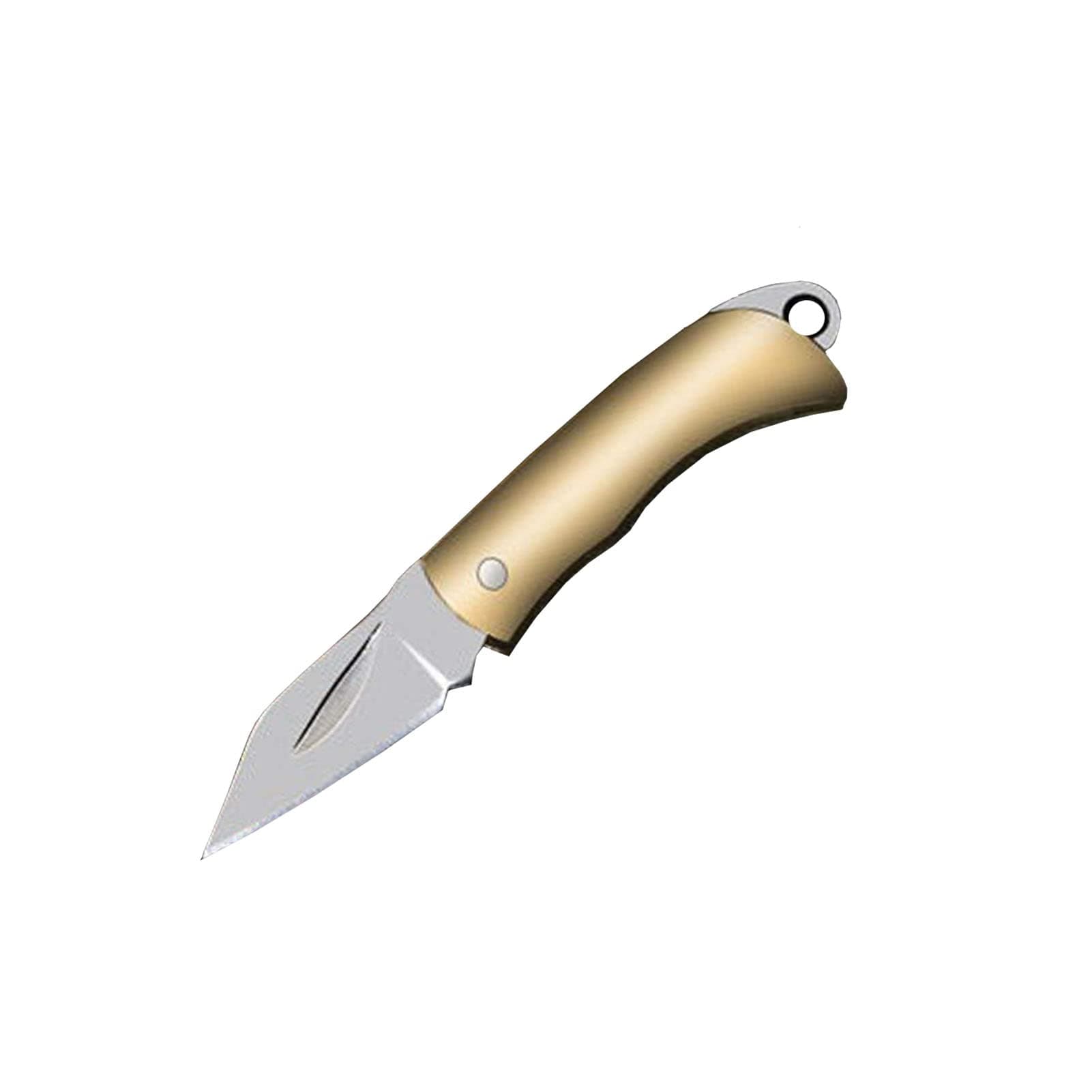 Mini Folding Knife Multi-purpose Mini Pocket Knife (Yellow)