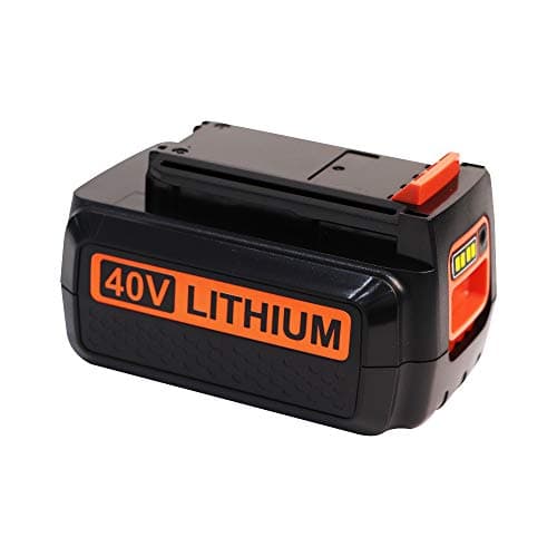 Jialimeiguo 40V 2.5Ah Battery Replace Black & Decker 40V Max Lithium Ion Battery LBXR36 LBXR2036 LST540 LCS1240 LBX1540 LST136W Black+Decker 40 Volt Cordless Power Tool Battery