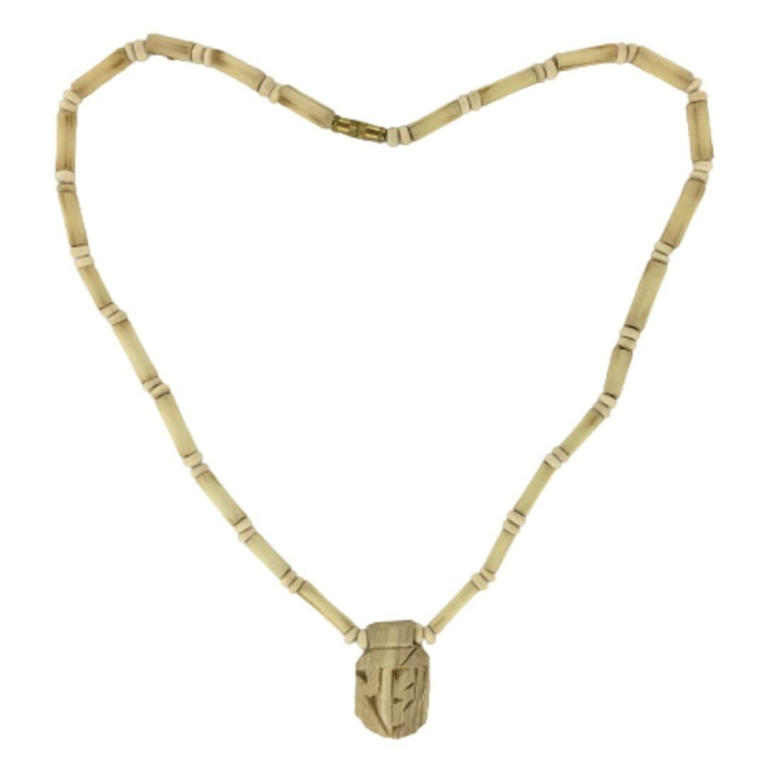 MAYAPURI Natural Tulsi Mala with Locket | Holy Basil Tulsi Beads Necklace (Pack of 1)