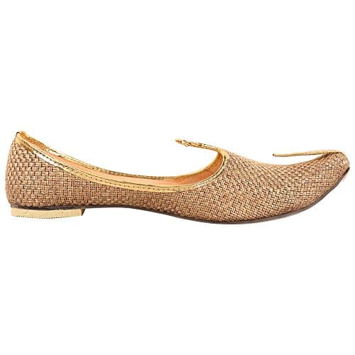 DFR Men Jute Juti | Jutti for Men | Rajasthani Wedding Shoes Loafer