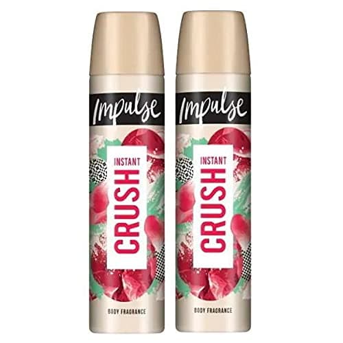 (TWO PACKS) Impulse Instant Crush Body Fragrance Spray 75ml
