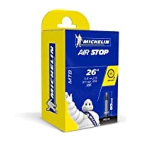 MICHELINAirstop 35 Butyl AV Tube - Black, 34 mm