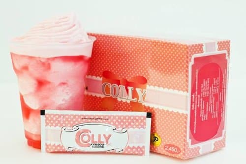 Colly Pink Collagen 6,000 Mg Dietary Supplements for White and Bright Skin 30 Sachets