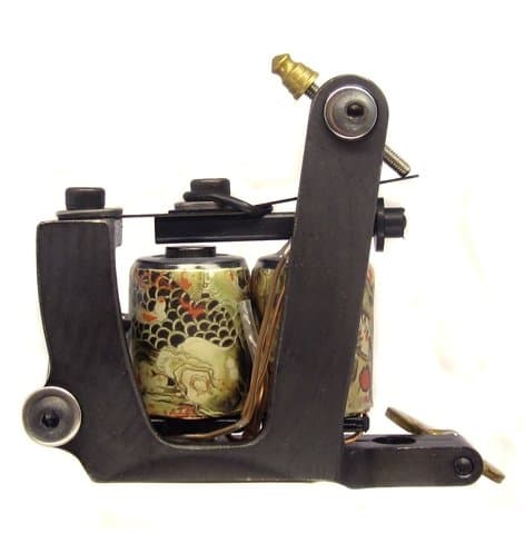 WAIKIZAISHI SHADER SERIES Dual 11-Wrap Coil JAPANESE Shogun Series Tattoo Machine