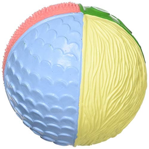 Lanco Fantasy Ball - Eco-Friendly Baby Play Toy, BPA Free 100% Natural Rubber, Safe Sensory Fun for Infants and Newborns (Pastel Colors)