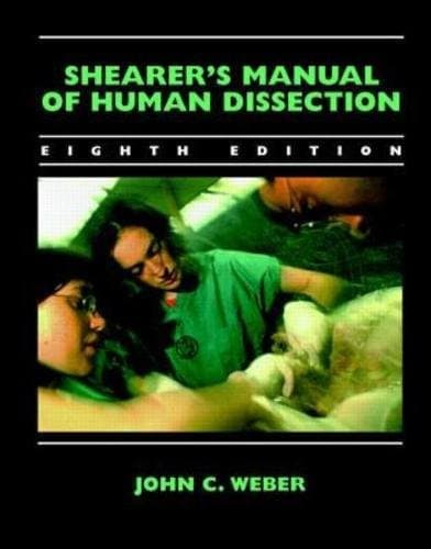 Shearer's Manual of Human Dissection 8th Edition