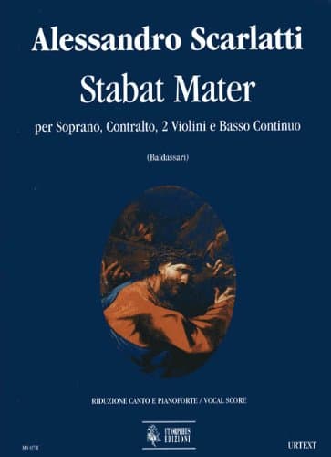 Ut Orpheus SCARLATTI ALESSANDRO - STABAT MATER - SOPRANO, CONTRALTO, 2 VIOLINS, CONTINUO Classical sheets Choral and vocal ensembles