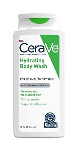 CeraVeBody Wash for Dry Skin | 10 Ounce | Moisturizing Body Wash with Hyaluronic Acid | Sulfate & Fragrance Free (Pack of 2)