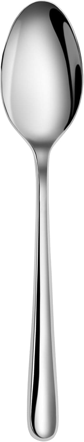 Rain II Forged 18/10 Stainless Steel (Silver (Set of 12), Teaspoon (7-Inch))