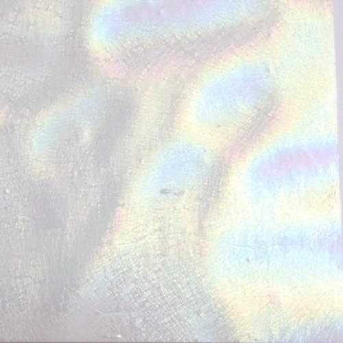 Mosaic Craft - 5x15cm Plate - Stained Glass - YZR301 White Pearlised