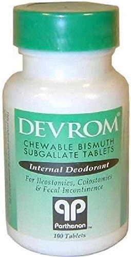 Devrom Chewable Tablets (Internal Deodorant) - 100 tabs