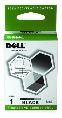 Dell Computer T0529 1 Standard Capacity Black Ink Cartridge for A920/720