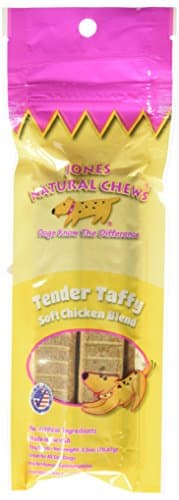 Jones Natural Chews Tender Chicken Taffy Dog Treat