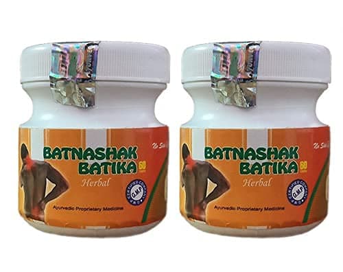 - Batnashak Batika|60 tablets in each pack|(Pack of 2)|120 capsules in whole pack, 2 count