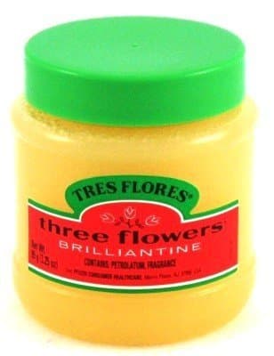 Tres Flores Three Flowers Brilliantine Liquid Hair Oil - 4 Oz, by Three Flowers