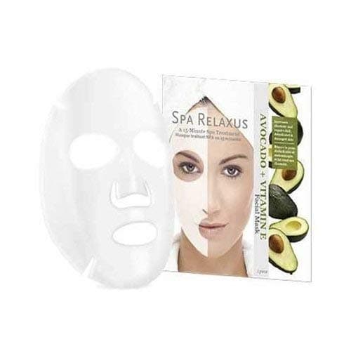 Facial Mask. Spa Level Treatment: Avocado + Vitamine E (2 units included)