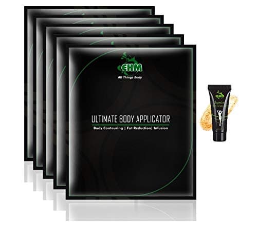 EHM New Ultimate Body Applicator Lipo Wrap Works To Reduce The Appearance of Cellulite and Dimpled skin Restores Firmer and Toned Body Appearance Improves Skin Elasticity and Resiliency(5+1 GEL)