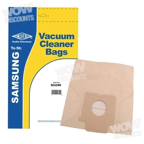 Vacuum Bags to fit Samsung VC 1400 5 Pack