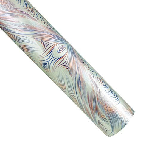 Pattern Heat Transfer Vinyl 12 Inch by 3 Feet Iron on Vinyl Reflective HTV for T-Shirts (Line Pattern)