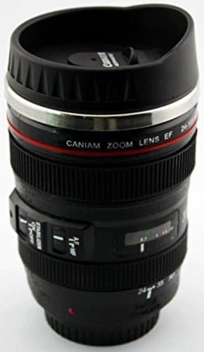 LANDUSA Canon DSLR Camera Lens Travel Coffee Mug / Cup / Thermos