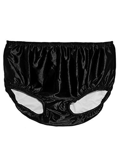 Special Needs Swim Diaper - Reusable Swim Diapers (L-Size 14/16-Waist: 21-32"; Weight: 90-118 pds, Black)