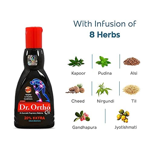 Dr Ortho Oil - 120 ml (Pack of 2)