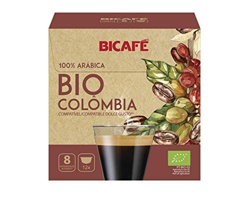 BICAFE - DOLCE GUSTO Compatible Pods/ Capsules - COLOMBIA = 12 count (pack of 4 = 48 count)