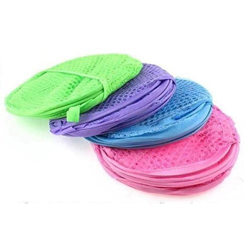 Polyester Net Laundry Baskets(Multicolour) - Set of 4