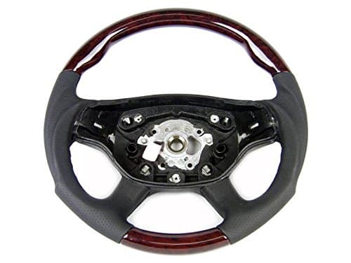 Mercedes W221 Sport Steering Wheel Burl Walnut Wood