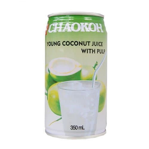Chaokoh Young Coconut Juice with Pulp - 24x330ml