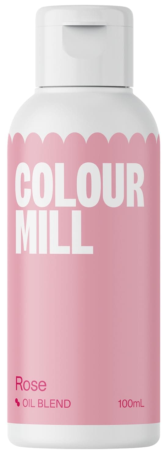 Oil-Based Food Coloring, 100 Milliliters Rose