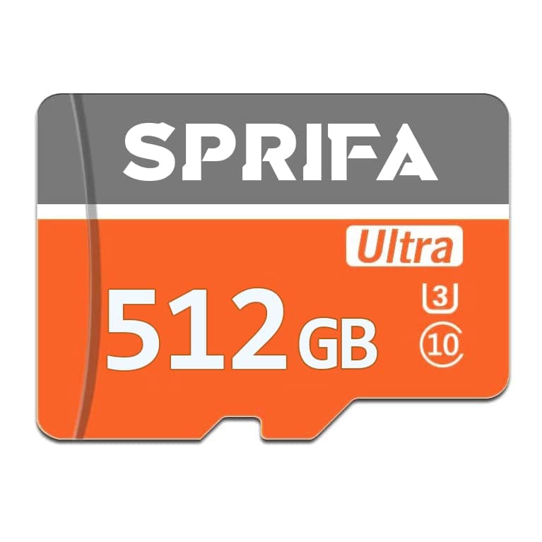 LNWZBEQI Micro SD Card 512GB SD Adaptor Micro SDXC 4K,Ultra Full HD Video Up-to 100MB/s,Expanded Storage for Gaming Devices, Android Tablets and Smart Phones, Memory Card