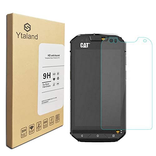 [2 Pack] Cat S60 Screen Protector, Tempered Glass Anti-Fingerprints Thin 9H Screen Hardness Screen Protector Film for Cat S60
