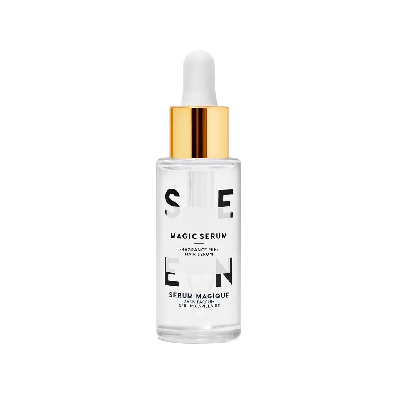 SEEN Magic Serum, Fragrance Free - Non-Comedogenic & Sulfate-Free Hair Serum- Anti Frizz- Dermatologist-Developed - Safe for Sensitive, Eczema & Acne Prone Skin