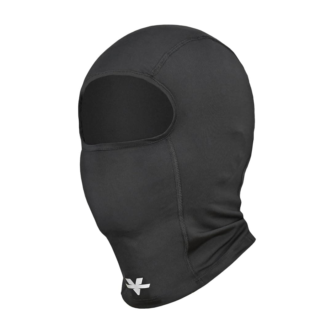 Men's Polyester Blend B100 Balaclava Helmet Liner | Universal Free Size | Anti-Odor, Breathable, Easy Stretch, Quick Dry Black