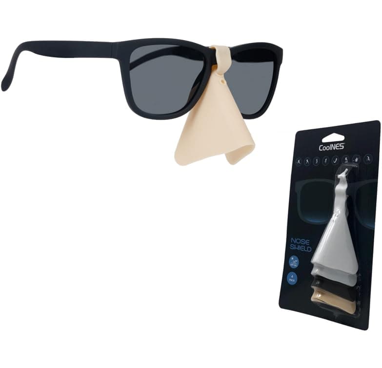 4 Pack - UV Nose Guards for Glasses - Skin Sun Protection - Shield Guard Protector UPF 50+ Patented