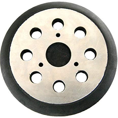 Upgraded Steel Plate 5" Diameter 8 Hole Sander Hook and Loop Orbital Sander Pad Replaces DeWalt OE # 151281-08, RSP26 Compatible with DeWalt, Porter Cable and Black & Decker Tools (1 Pack)