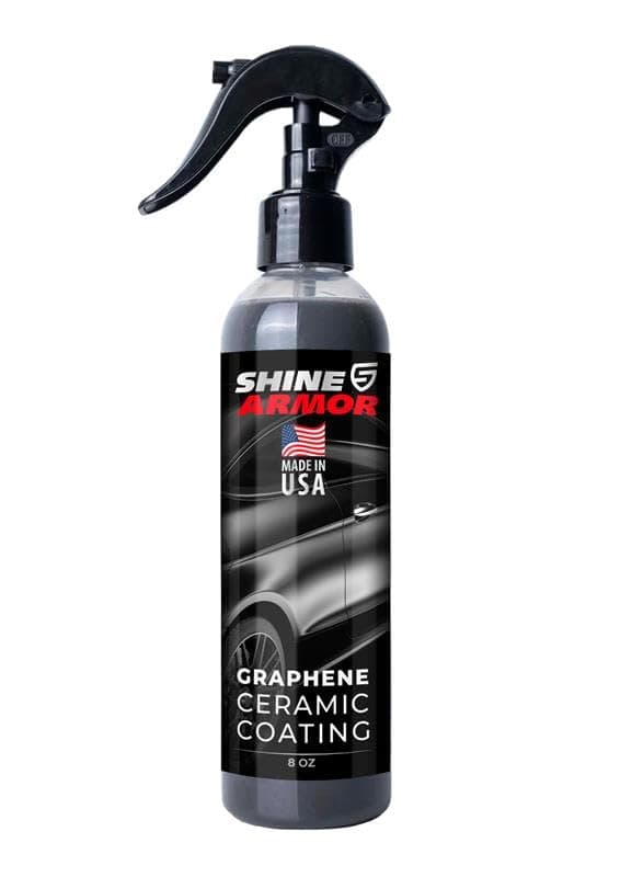 Graphene Ceramic Coating Spray Highly-Concentrated for Vehicle Paint Protection and Shine with Hydrophobic Top Coat Technology