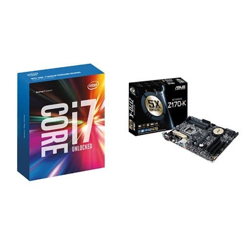 Intel Core I7-6700K with ASUS Z170-K Motherboard Bundle