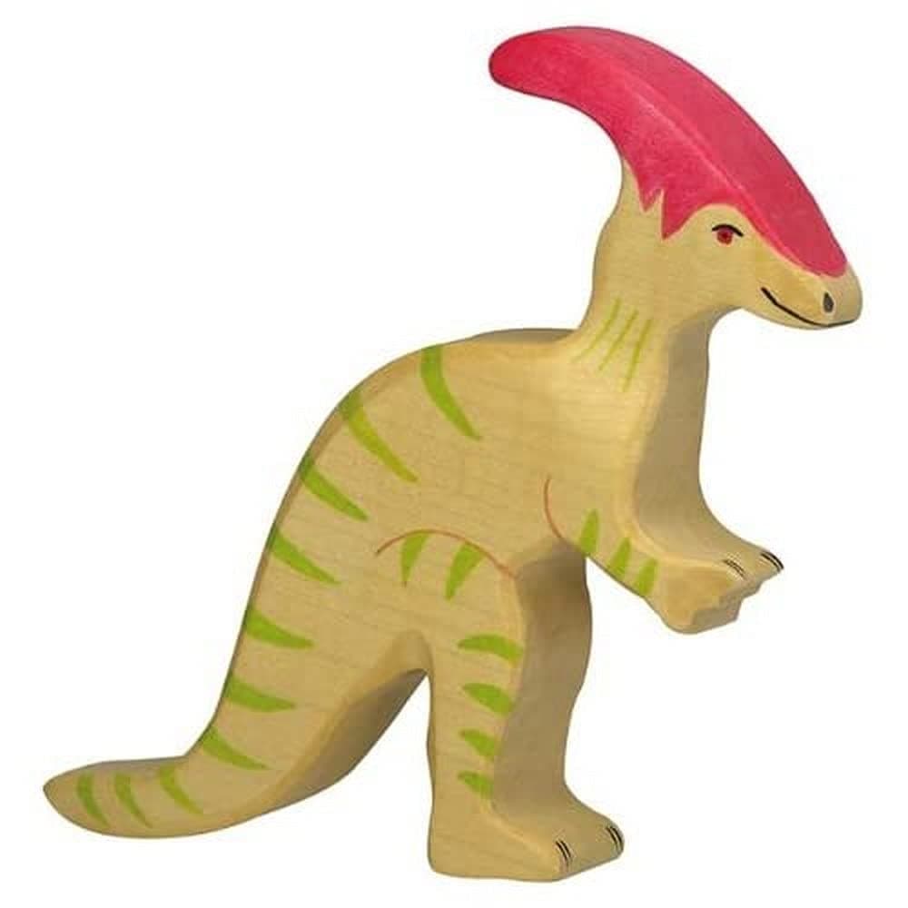 Holztiger Parasaurolophus Toy Figure