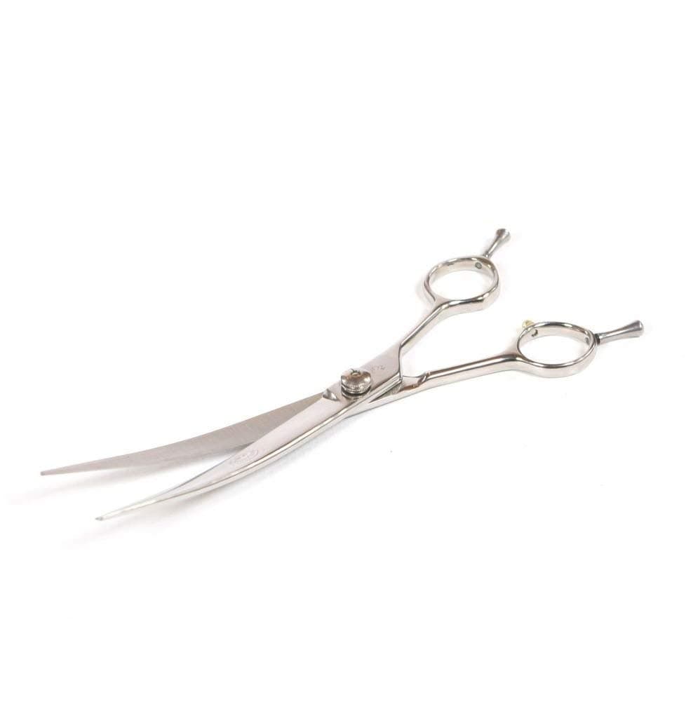 8" Professional Curved Shaping Trimming Dog Pet Grooming Scissors Shears Large Breed Stainless Steel