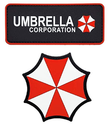 Miltacusa Umbrella Company Patch (PVC Rubber-2PC Bundle