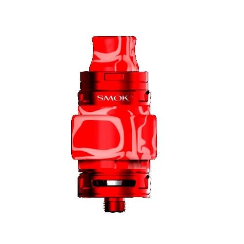 Smok TFV12 Baby Prince Acrylic Bulb Tube with Acrylic Drip Tip Only (Red)