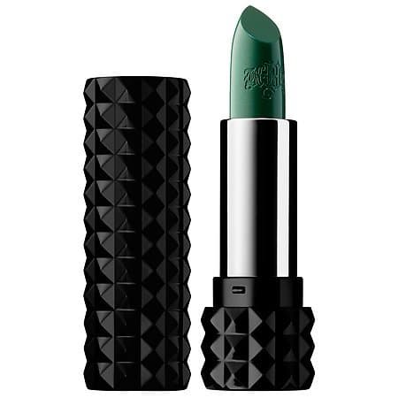 Studded Kiss Lipstick # Plan 9 - opaque, deep sea-foam green