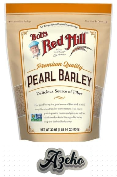 Azeko Bob Red Mill Pearl Barley 30 Ounce (1 Pack)