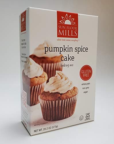 Sun Flour Mills Gluten-Free Pumpkin Cake Mix- 20.2 ounces (Pack of 6)