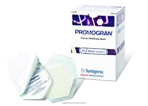 PROMOGRAN Wound Dressing, Promogran Wnd Drs 4.34X4.34, (1 EACH, 1 EACH) by SYSTAGENIX WOUND MNGMNT